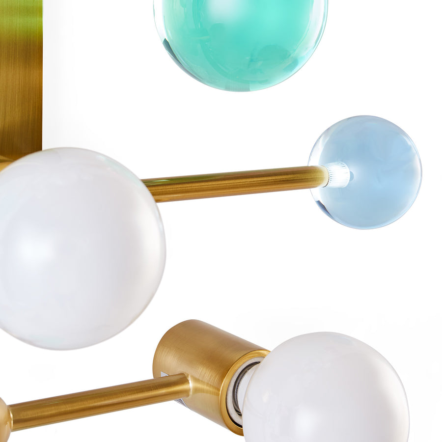 Jewel-Toned Orbs Wall Lamp | Jonathan Adler Globo | Oroa.com