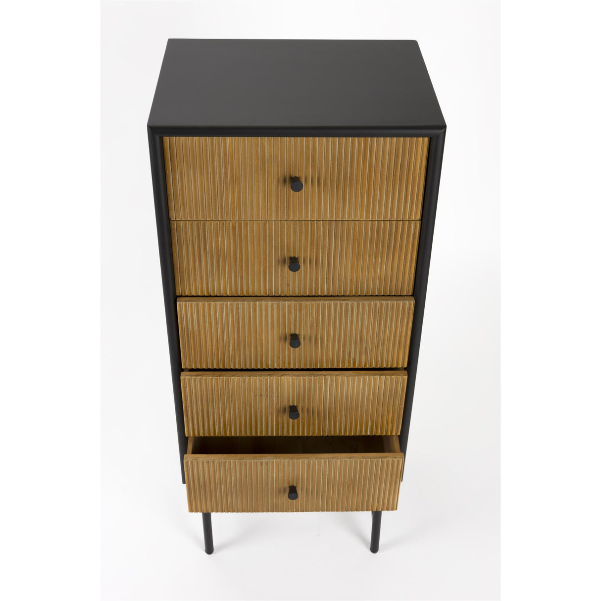 Modern furniture - Pine Wood 5-Drawer Cabinet - www.oroa.com | Oroa.com