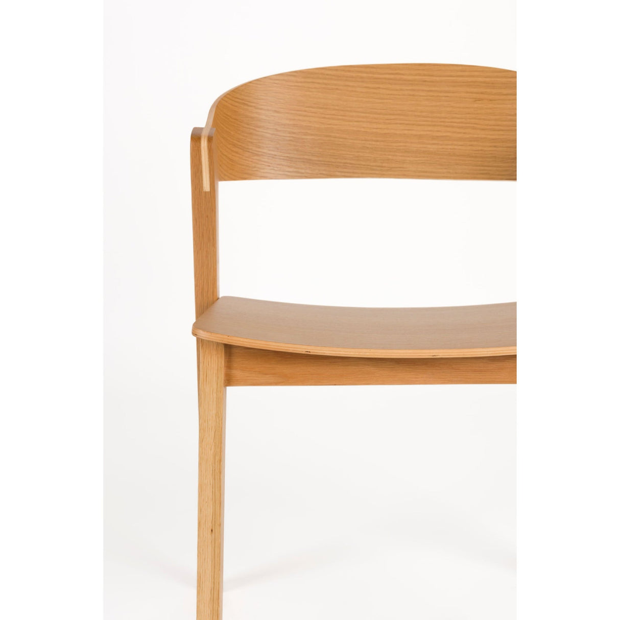 Modern European furniture - Oak Wood Dining Chairs (2) - www.oroa.com | Oroa.com