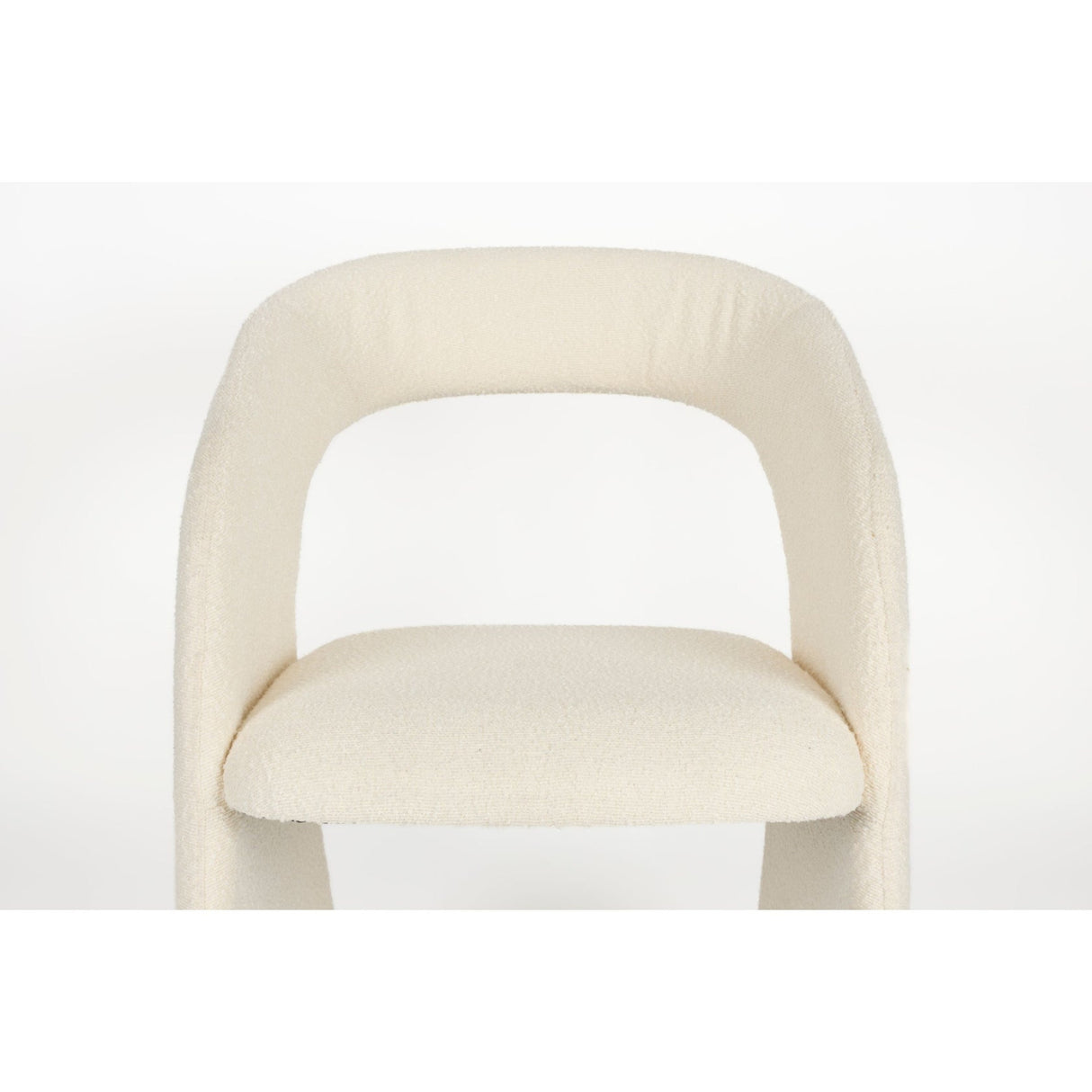 Modern European furniture - Beige Open-Back Accent Chair - www.oroa.com | Oroa.com