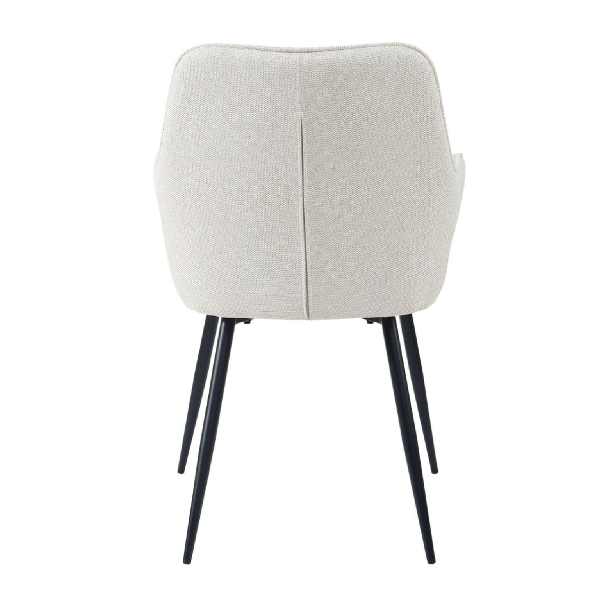 Modern European furniture - Vertical-Channeled Back Dining Armchairs (2) - www.oroa.com | Oroa.com