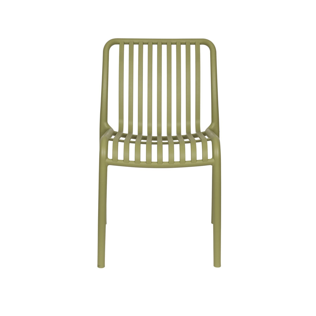 Molded Outdoor Stackable Chairs (4) | Oroa.com