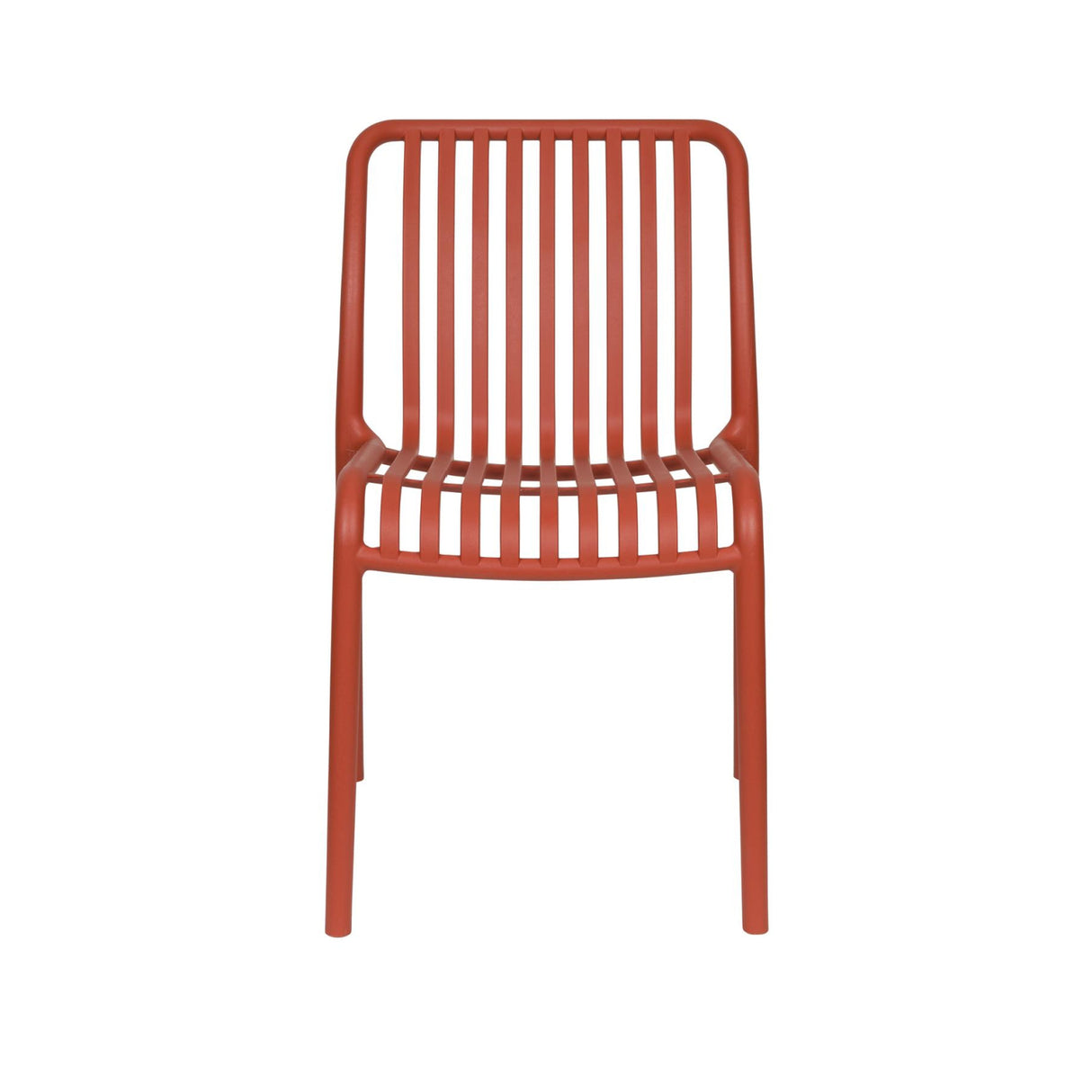 Molded Outdoor Stackable Chairs (4) | Oroa.com