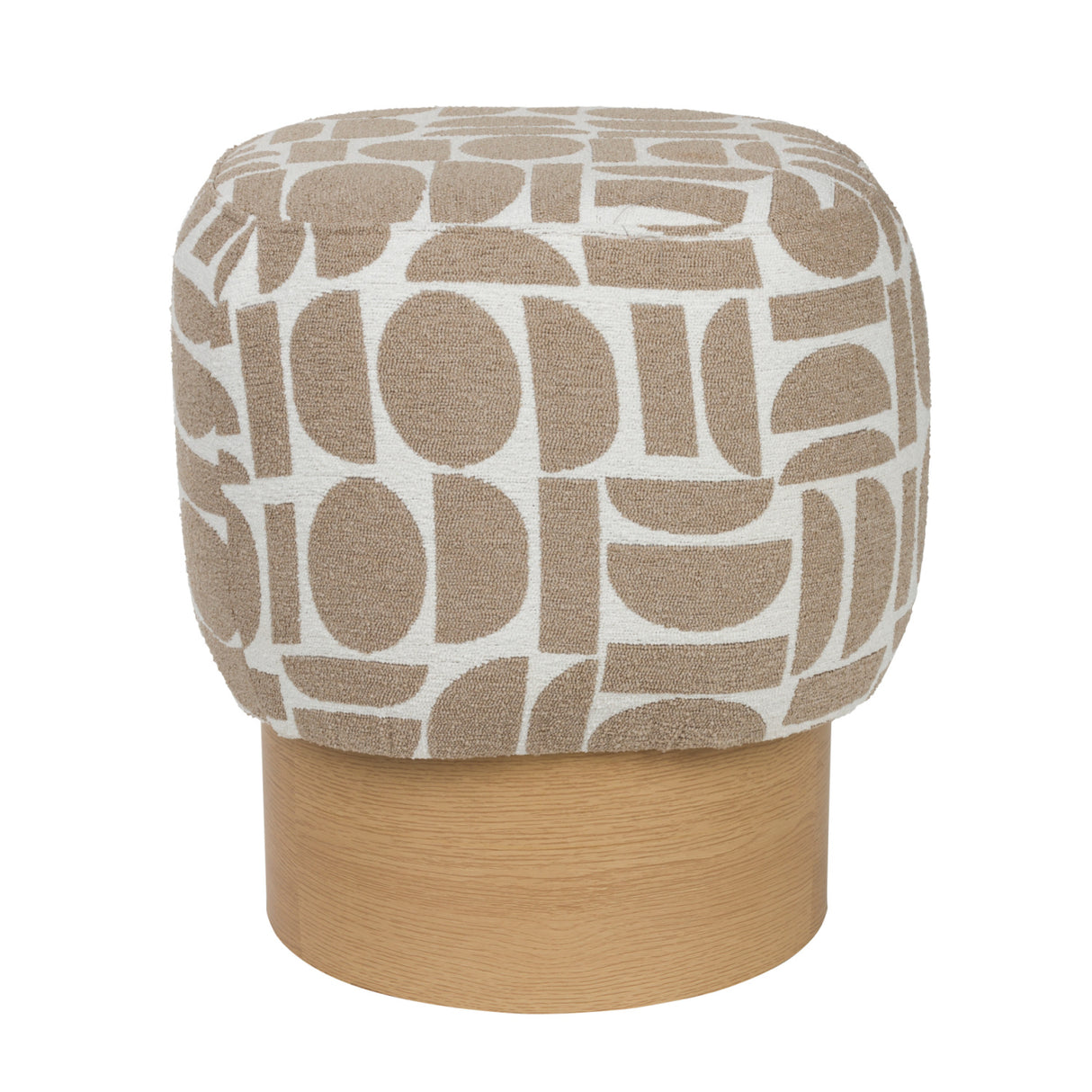Patterned Fabric Stool | Oroa.com