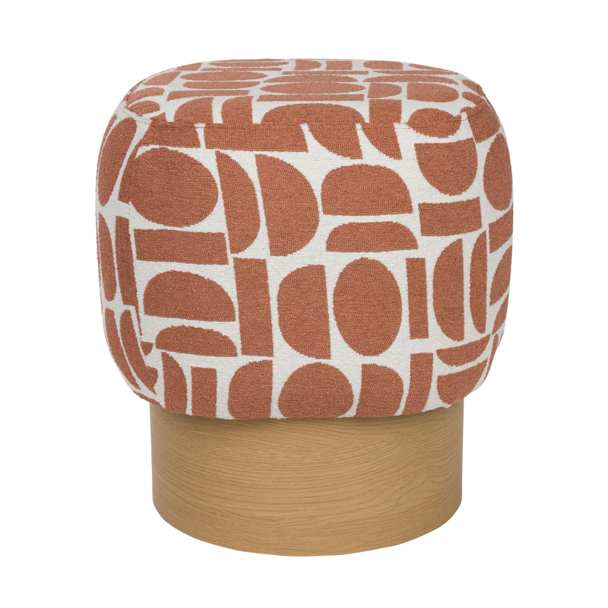Patterned Fabric Stool | Oroa.com