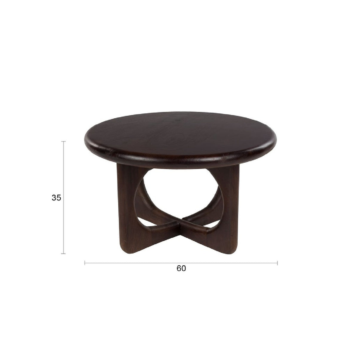 Modern European furniture - Brown Mango Wood Coffee Table - www.oroa.com | Oroa.com