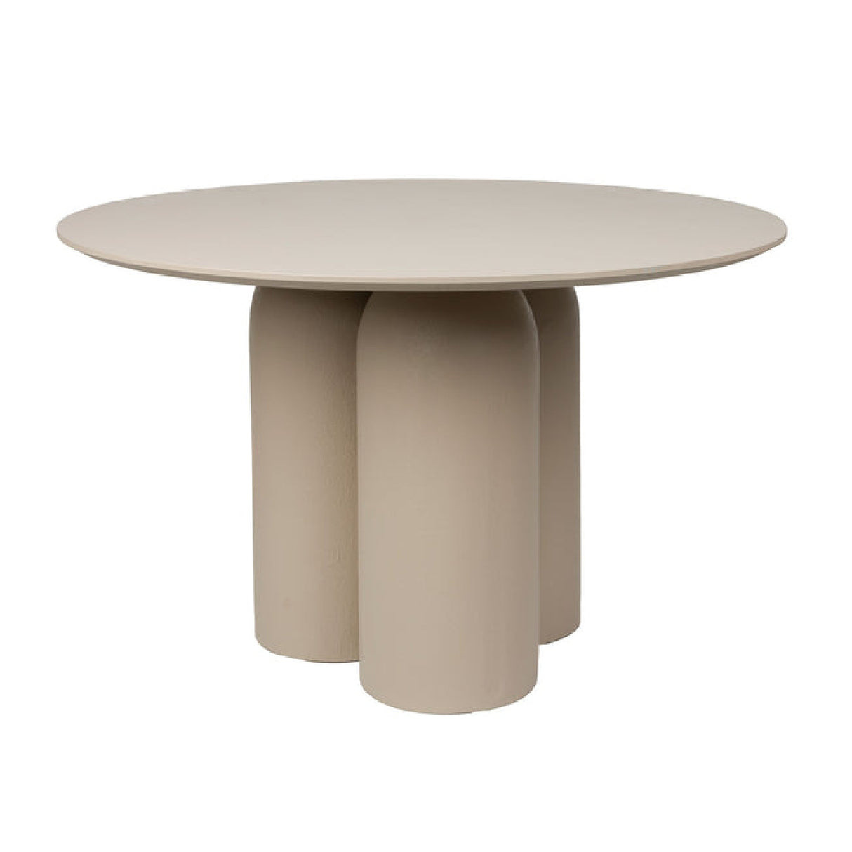 Modern European furniture - Beige Round Dining Table - www.oroa.com | Oroa.com