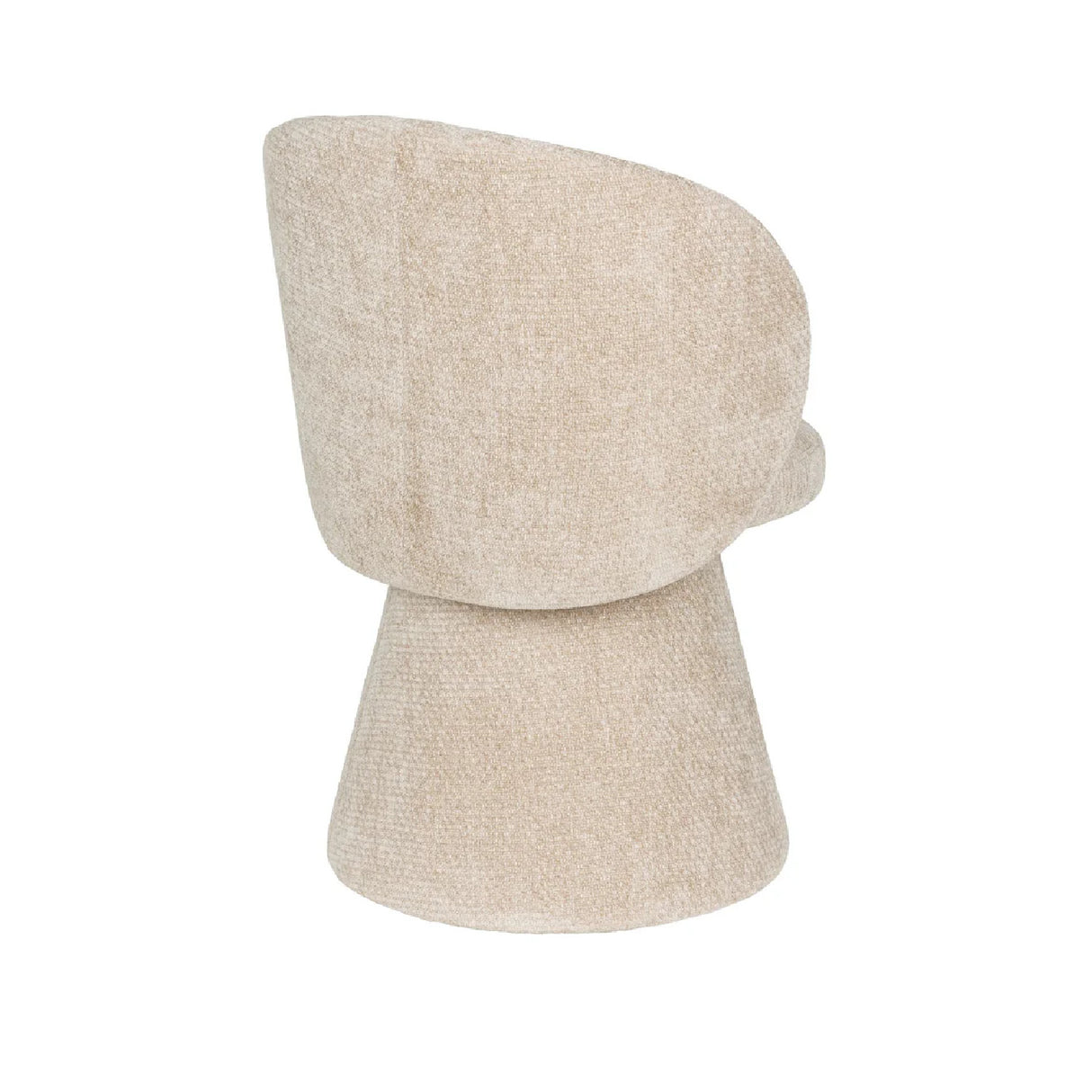 Modern European furniture - Round Base Curved Dining Chair - www.oroa.com | Oroa.com