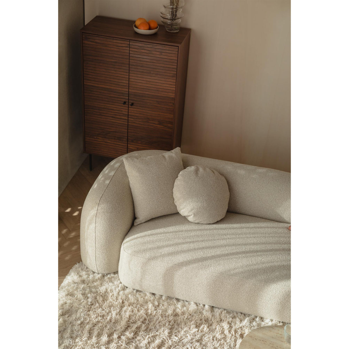 Modern European furniture - Beige 4-Seater Sectional Sofa - www.oroa.com | Oroa.com