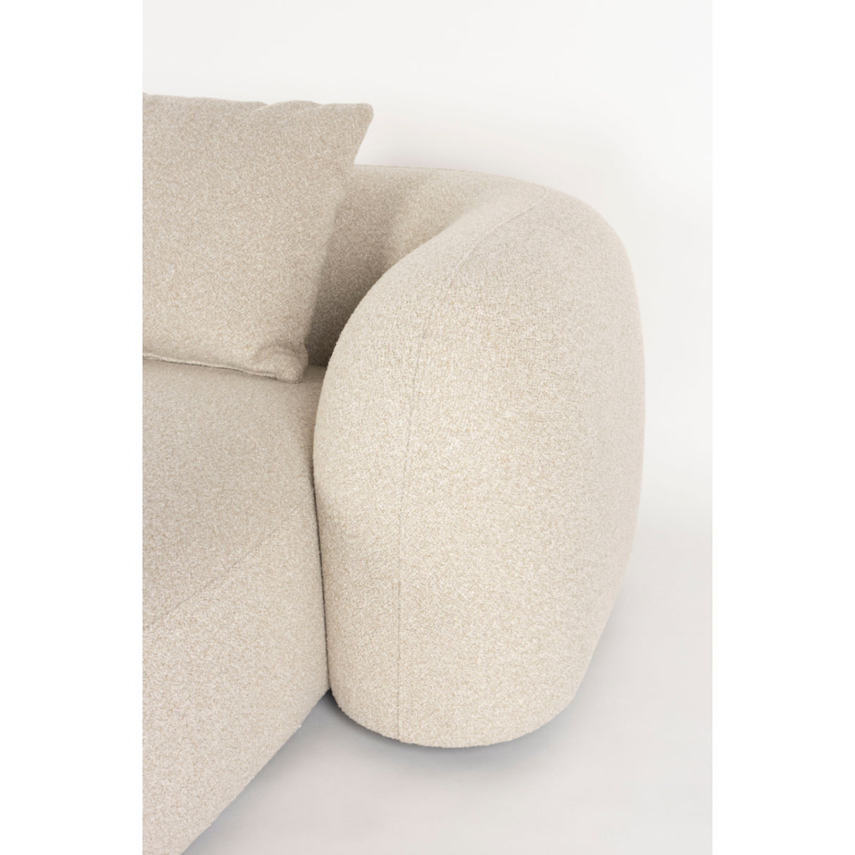 Beige Sofa with Chaise Lounge | Oroa.com