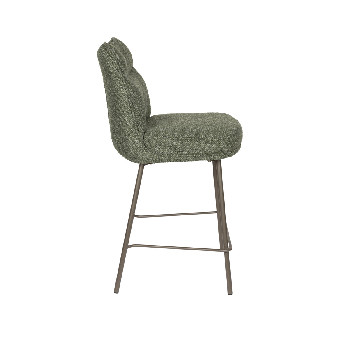 Upholstered High-Back Counter Stools (2) | Oroa.com