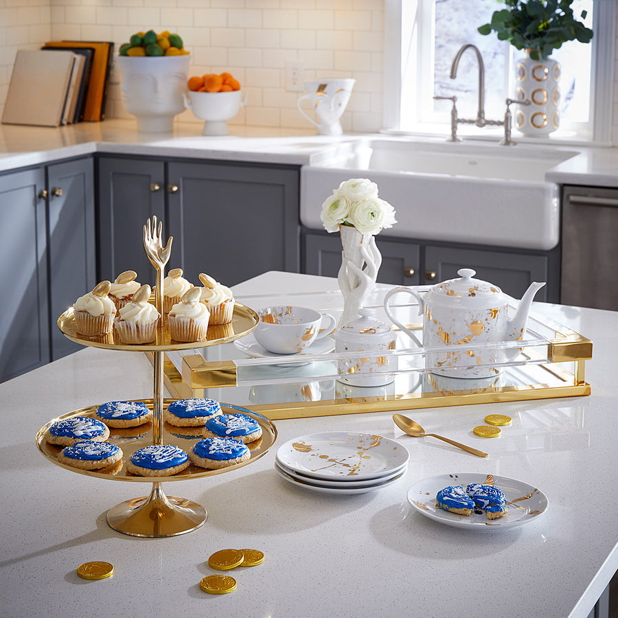 Clear Acrylic Rectangular Tray | Jonathan Adler Jacques | Oroa.com
