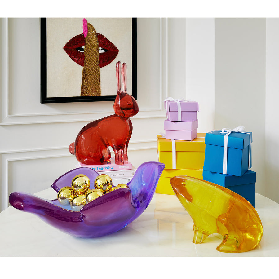 Red Acrylic Decorative Object | Oroa.com