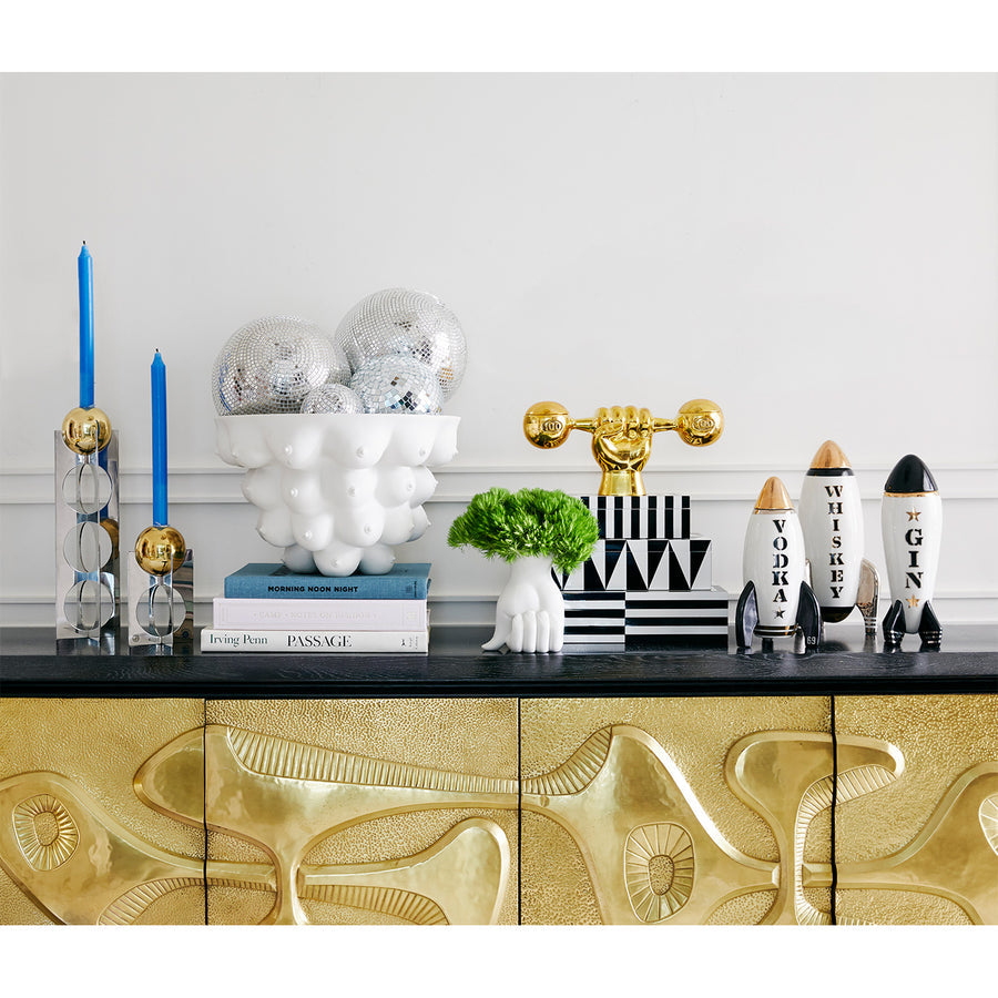 Glossy Porcelain Gin Decanter | Oroa.com