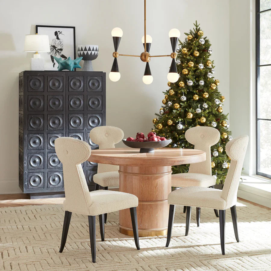 Mindi Wood Circles Cabinet | Jonathan Adler Antwerp | Oroa.com