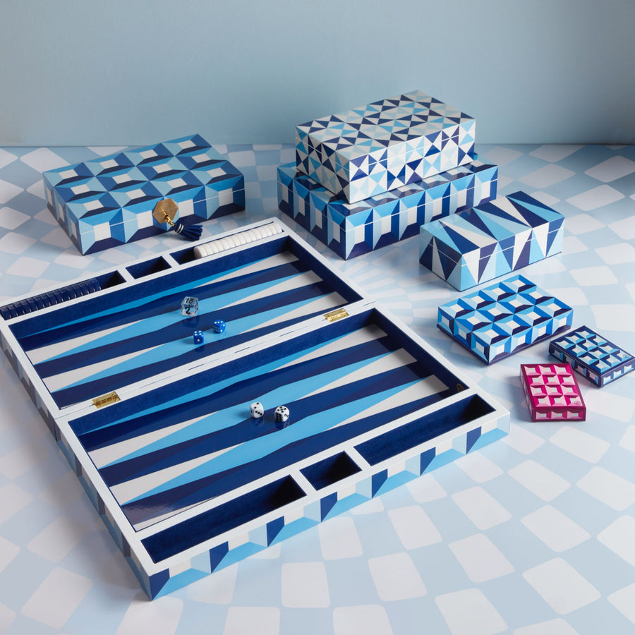 Geometric Pattern Lacquer Box S | Jonathan Adler Sorrento | Oroa.com