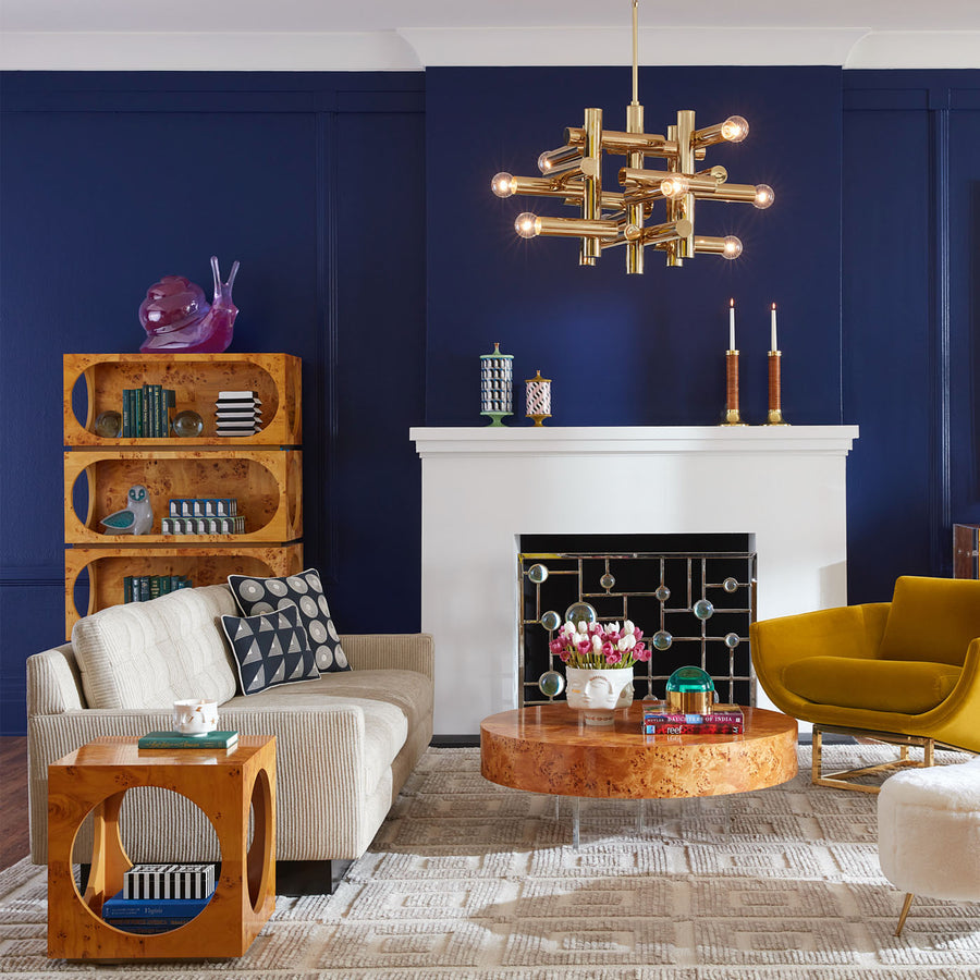 Mappa Wood Accent Table | Jonathan Adler Bond | Oroa.com