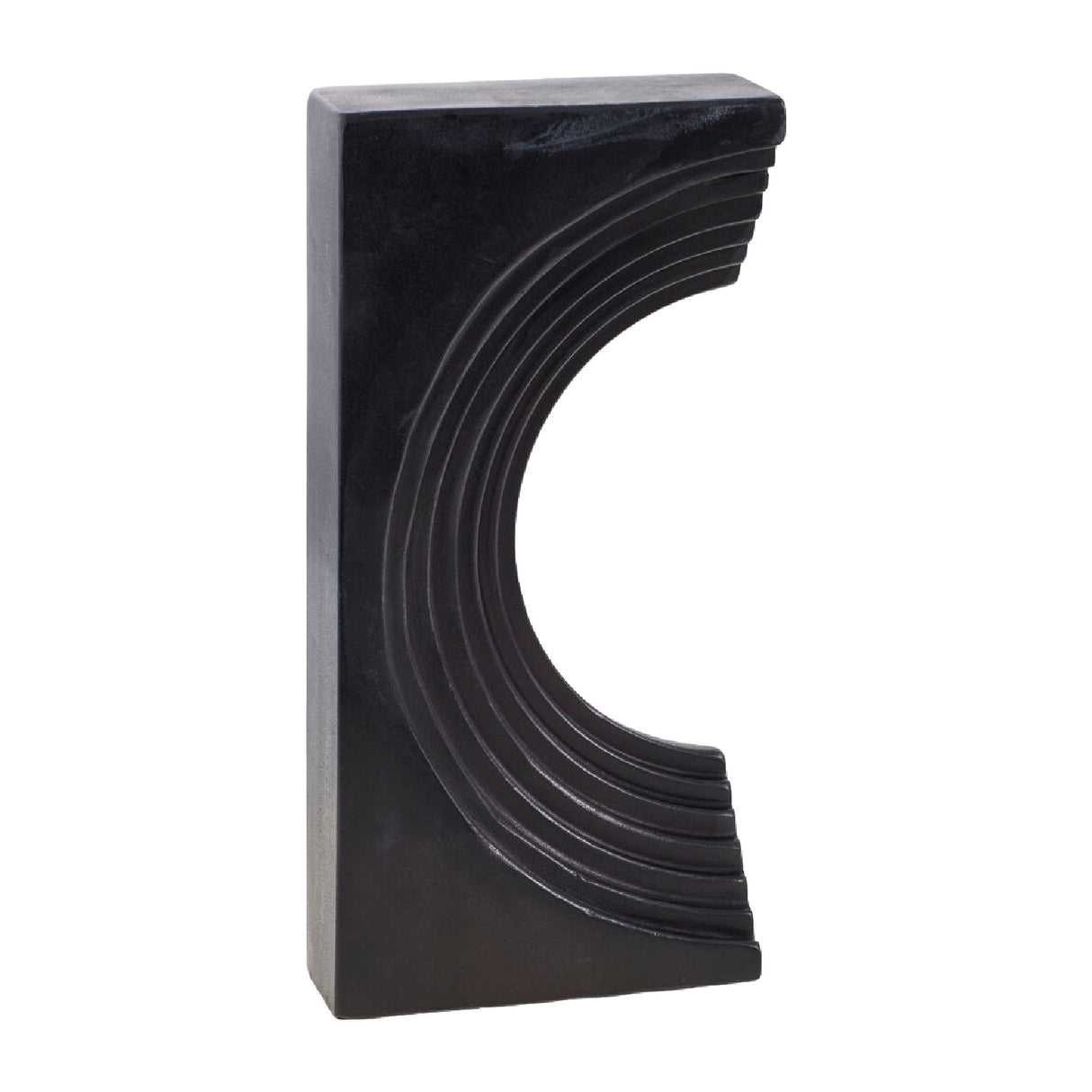 Modern European furniture - Marble Concave Sculpture - www.oroa.com