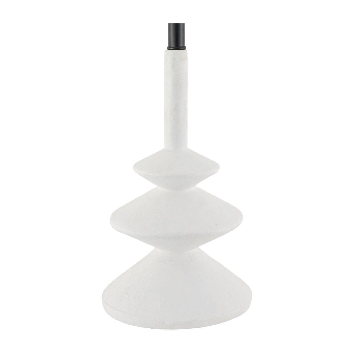 Modern European furniture - White Empire Linen Table Lamp - www.oroa.com