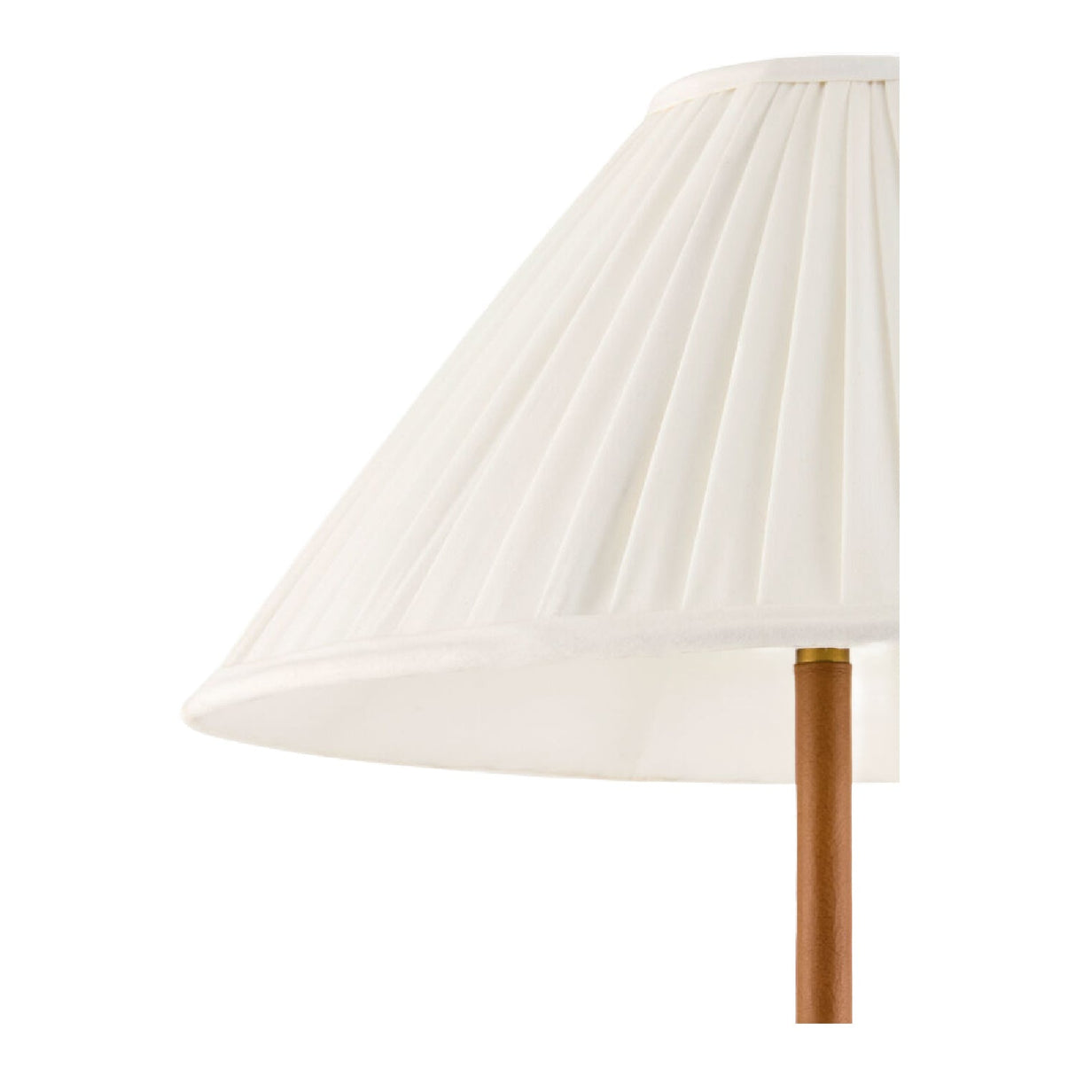 Modern European furniture - White Cotton Accent Table Lamps (2) - www.oroa.com