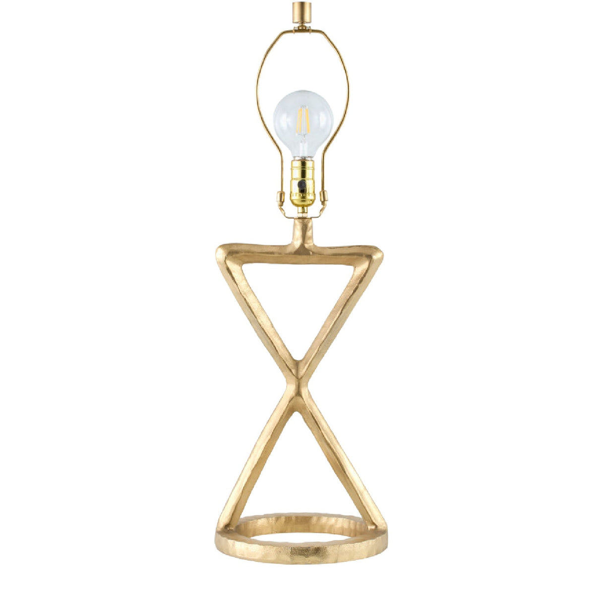 Modern European furniture - Crisscross Aluminum Accent Table Lamp - www.oroa.com