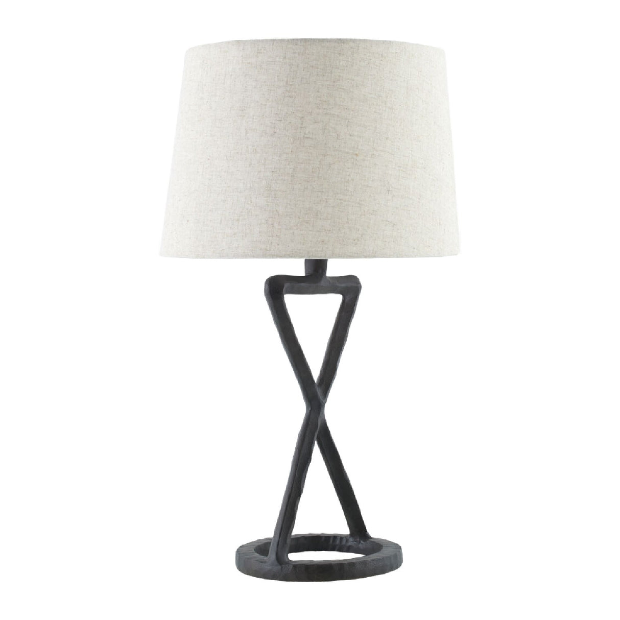 Modern European furniture - Crisscross Aluminum Accent Table Lamp - www.oroa.com