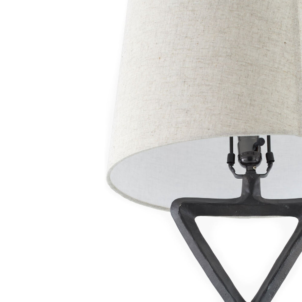 Modern European furniture - Crisscross Aluminum Accent Table Lamp - www.oroa.com