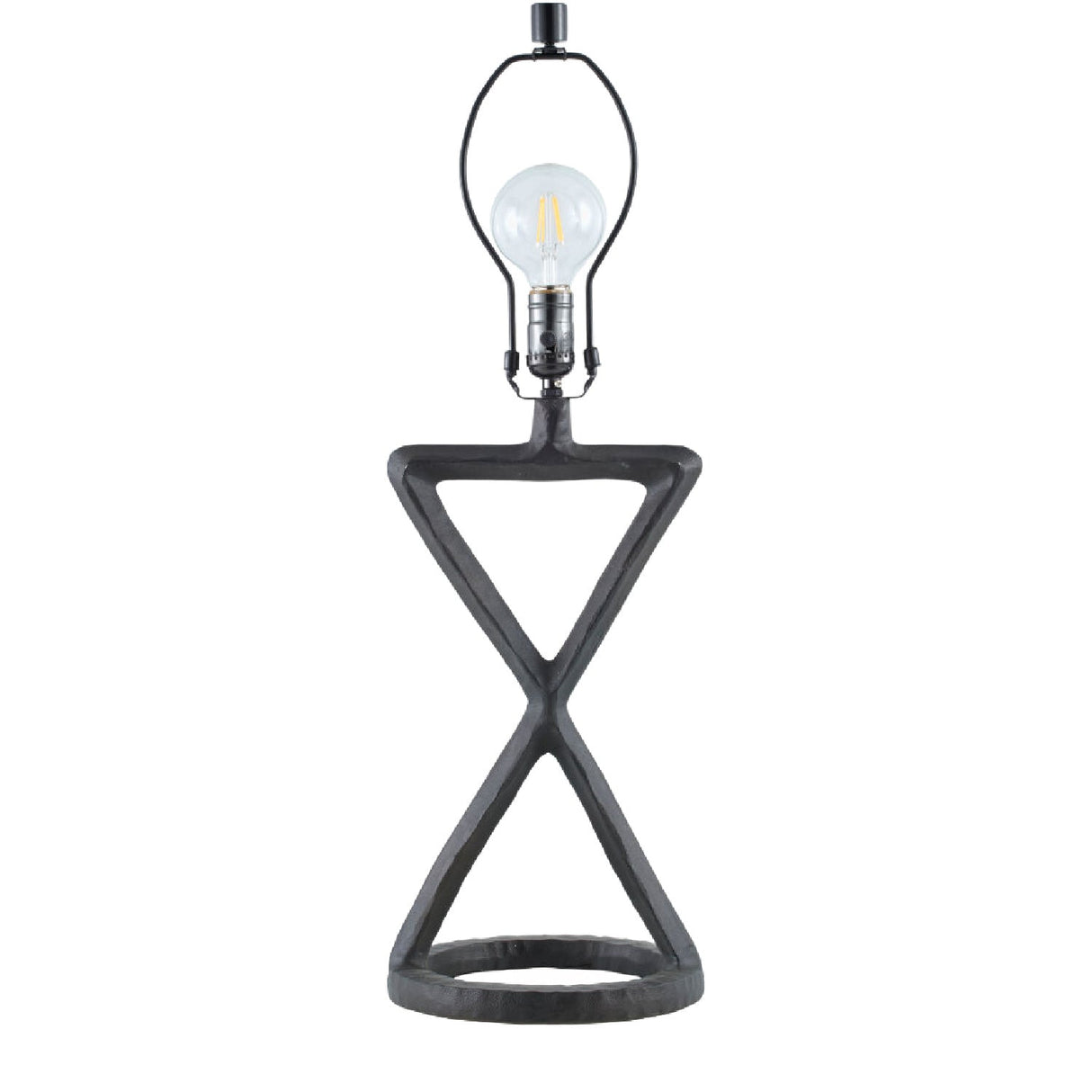 Modern European furniture - Crisscross Aluminum Accent Table Lamp - www.oroa.com