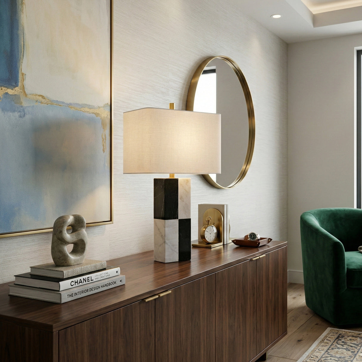 Marble Base Accent Table Lamp | Oroa.com