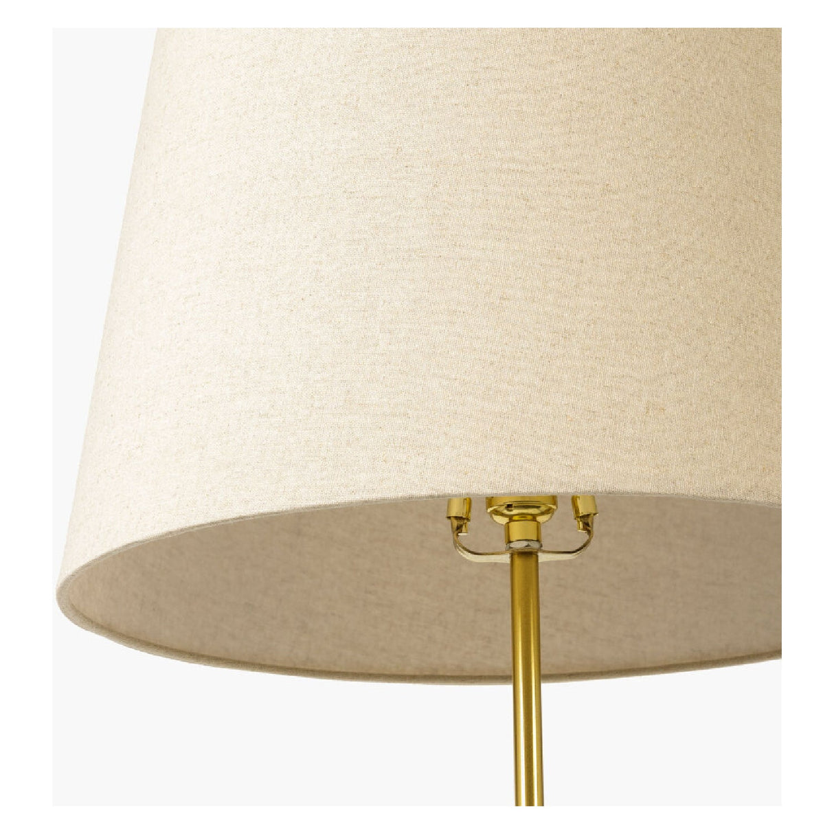 Cream Linen Accent Floor Lamp – Aberdeen – alternate view 9