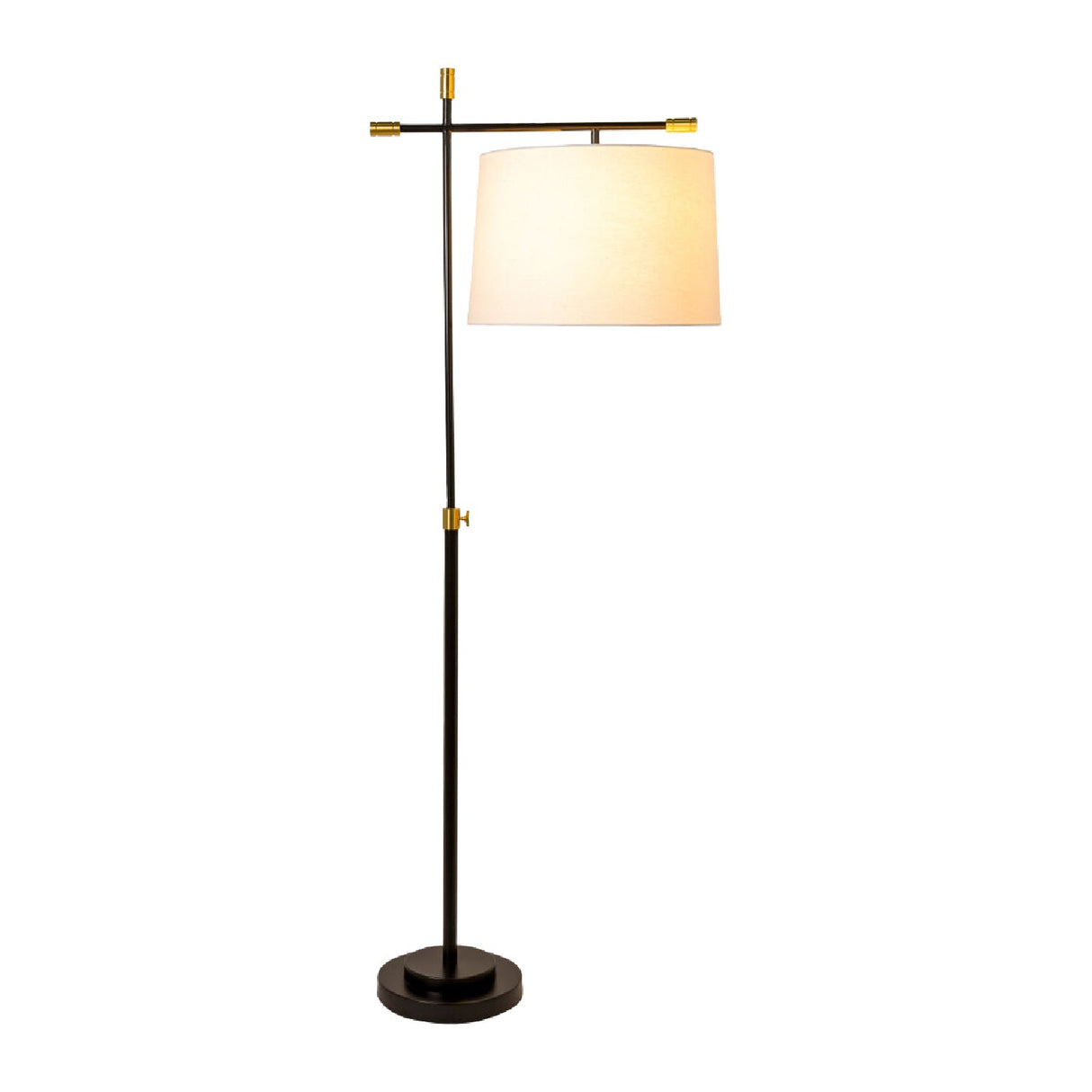 Modern European furniture - Ivory Linen Accent Floor Lamp - www.oroa.com
