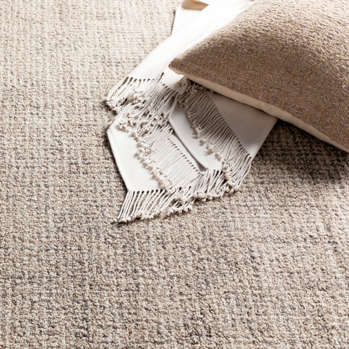 Modern European furniture - Gray Wool Table Runner - www.oroa.com