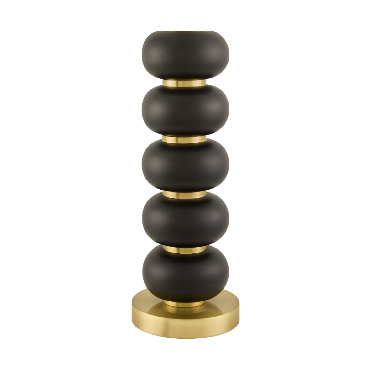 Black Wooden Seagrass Table Lamp | Oroa.com