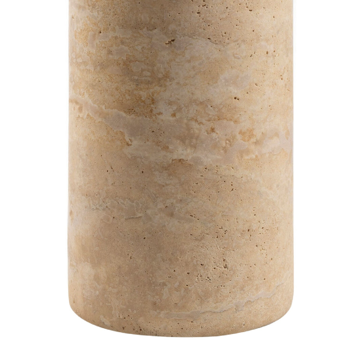 Modern European furniture - Beige Travertine Accent Table Lamp - www.oroa.com