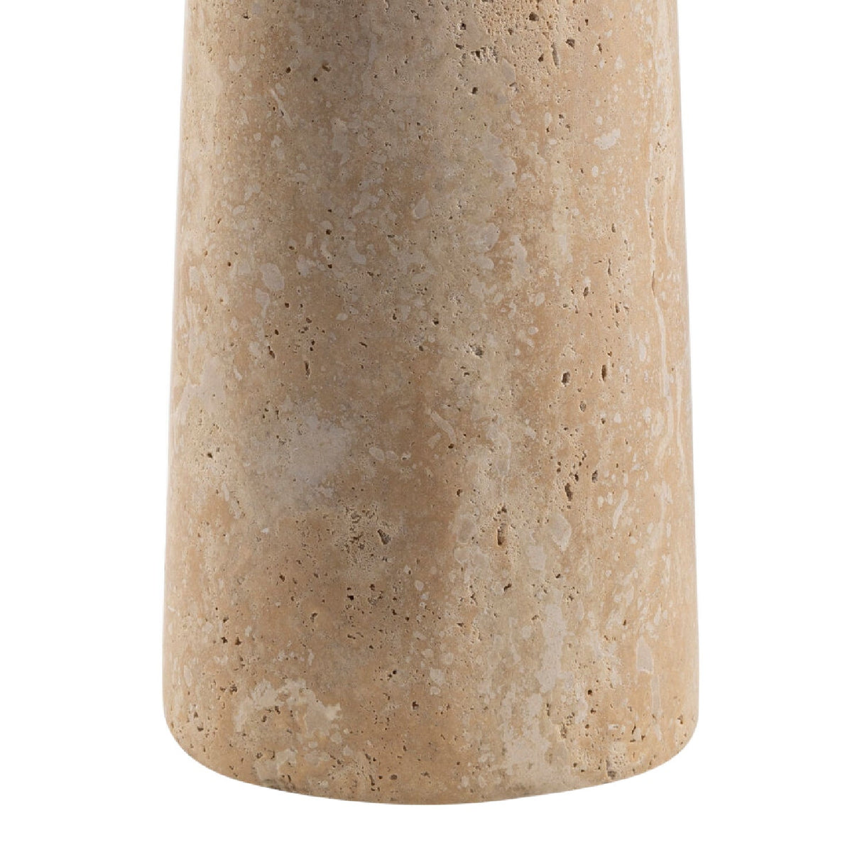 Modern European furniture - Travertine Base Accent Table Lamp - www.oroa.com