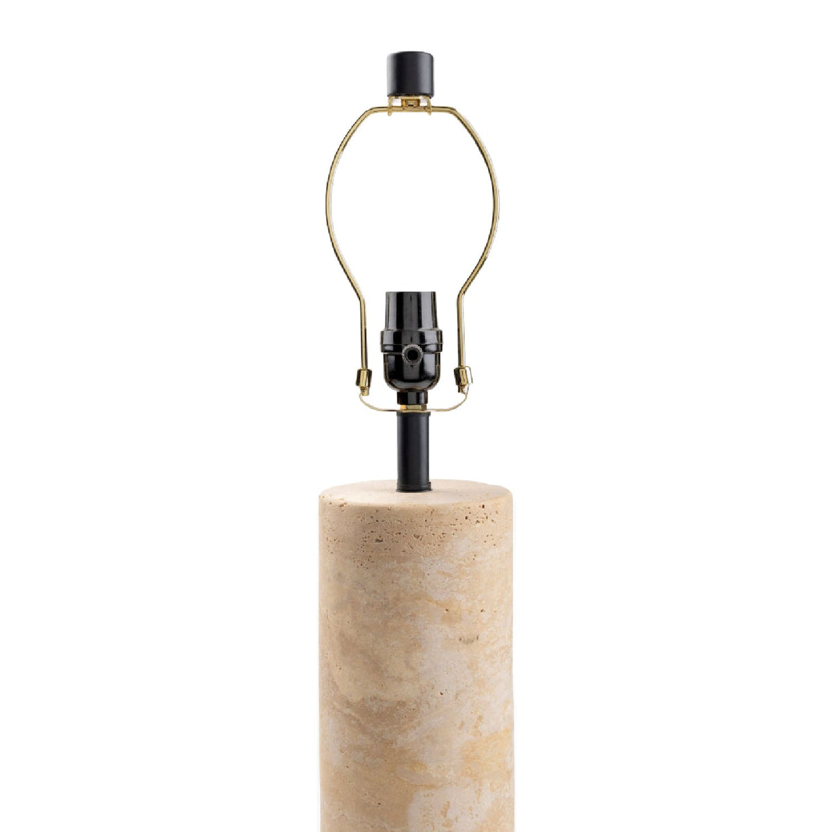 Modern European furniture - Beige Travertine Table Lamp - www.oroa.com