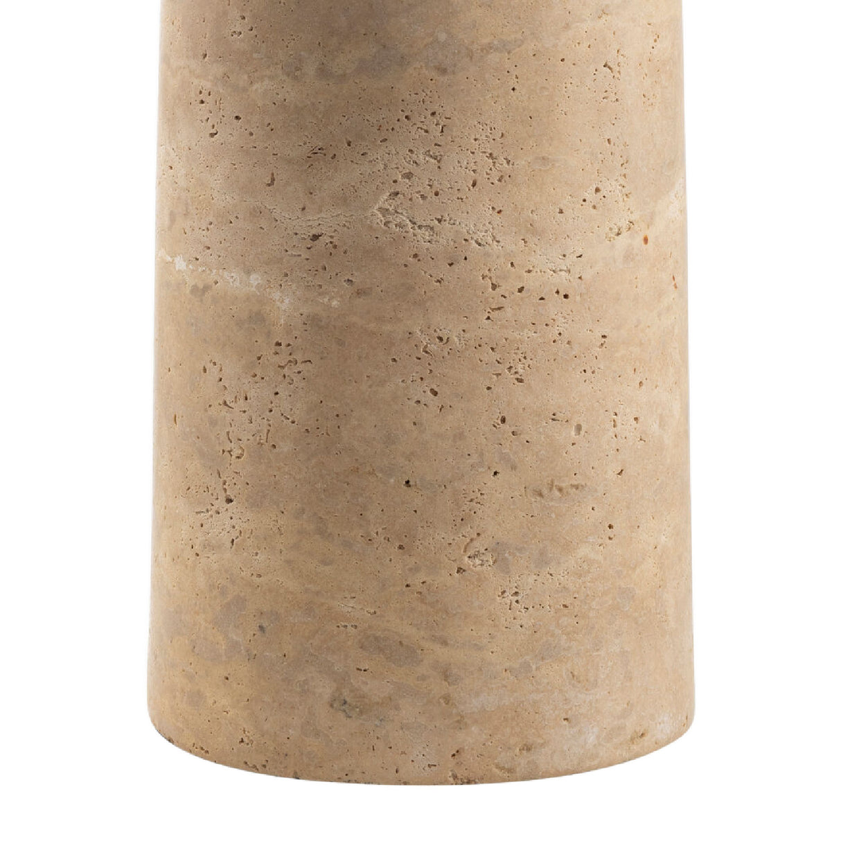 Empire Shade Travertine Table Lamp | Oroa.com