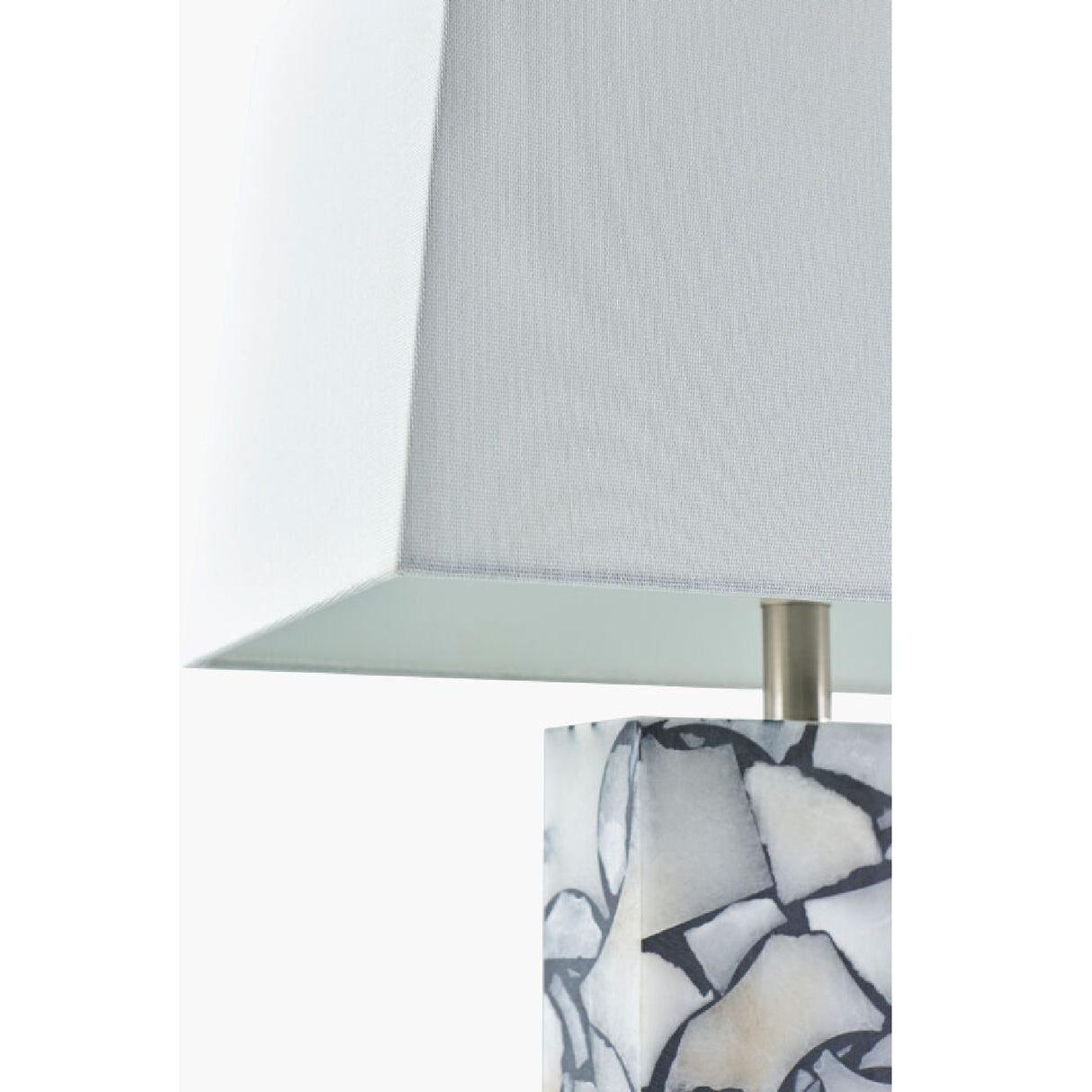Modern European furniture - Marbled Stone Table Lamp - www.oroa.com | Oroa.com