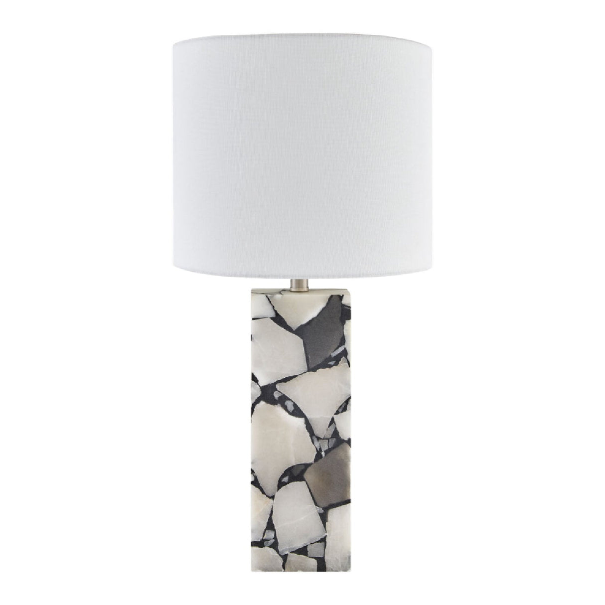 Modern European furniture - Burnished Gray Table Lamp - www.oroa.com