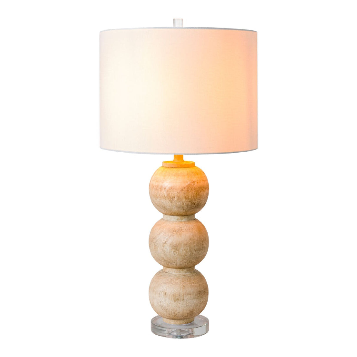 Modern European furniture - Beige Sphere Base Table Lamp - www.oroa.com