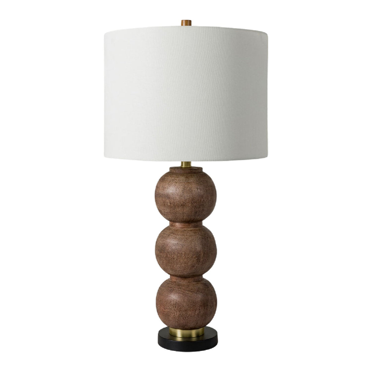 Modern European furniture - Brown Sphere Base Table Lamp - www.oroa.com