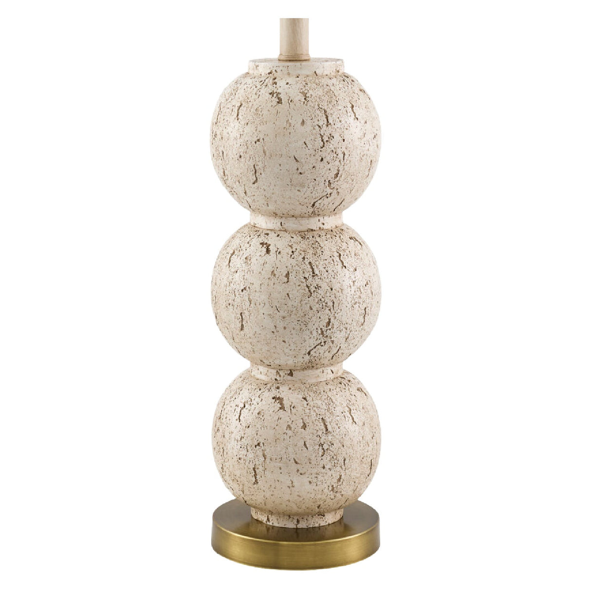 Modern European furniture - Cream Sphere Base Table Lamp - www.oroa.com