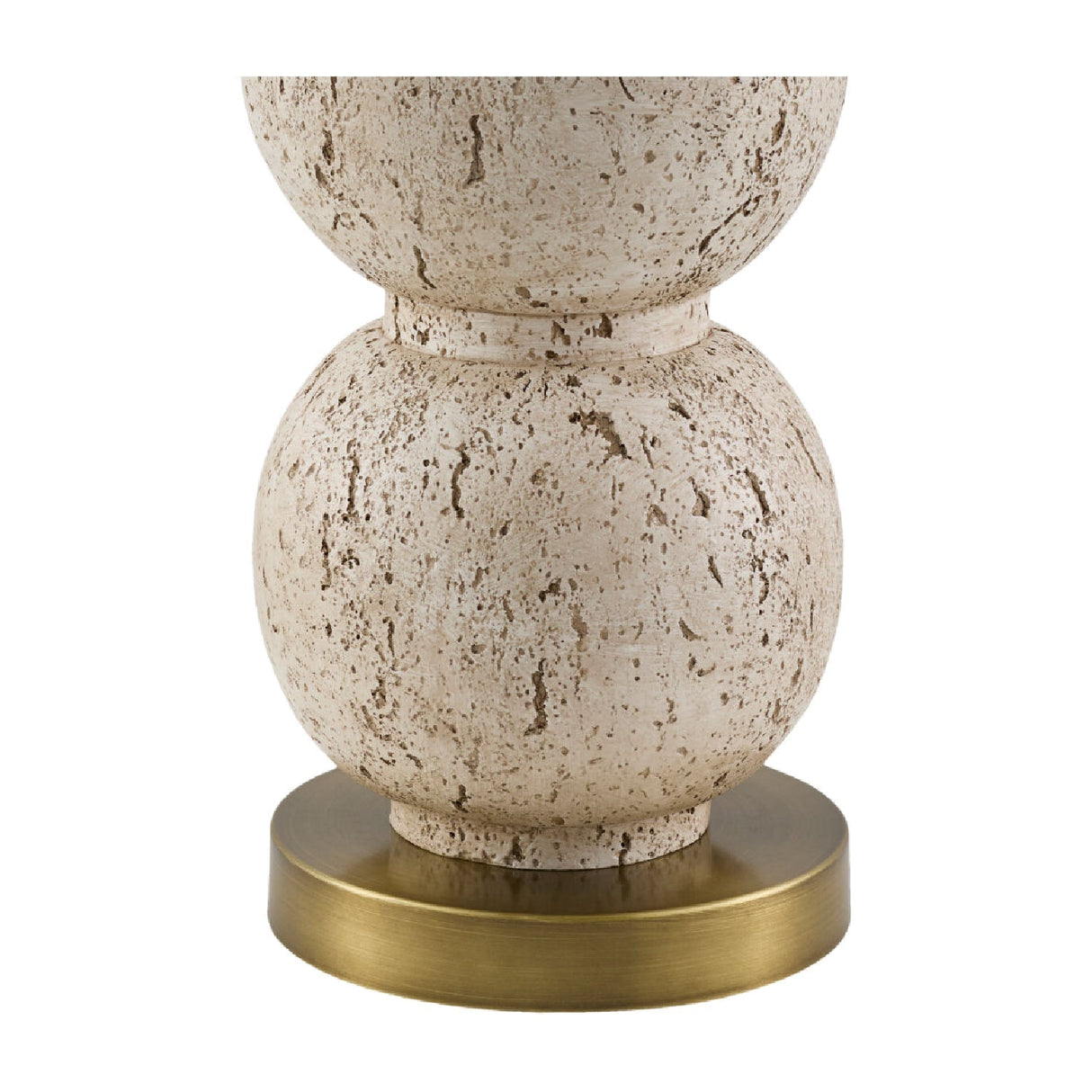 Modern European furniture - Cream Sphere Base Table Lamp - www.oroa.com