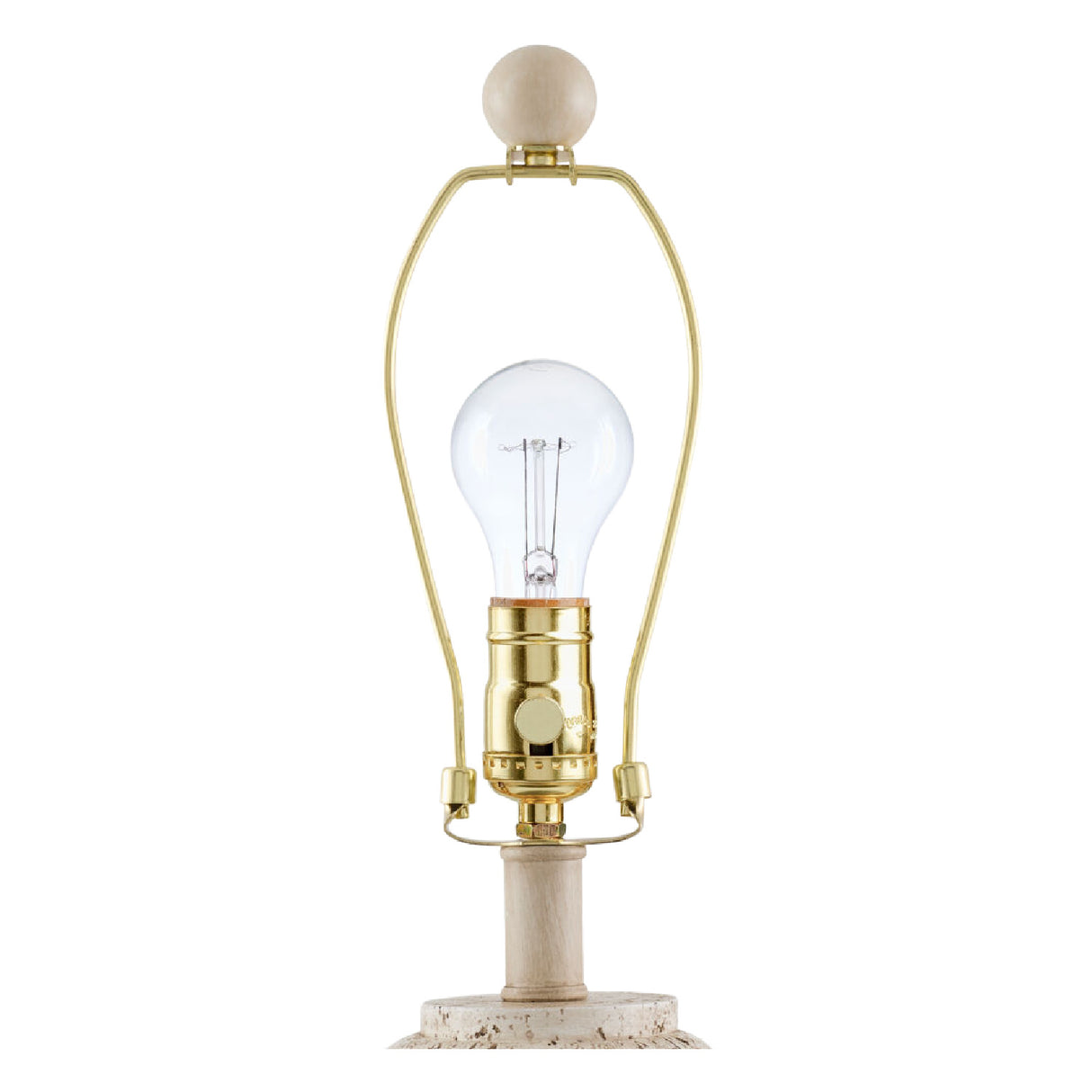 Cream Sphere Base Table Lamp | Oroa.com