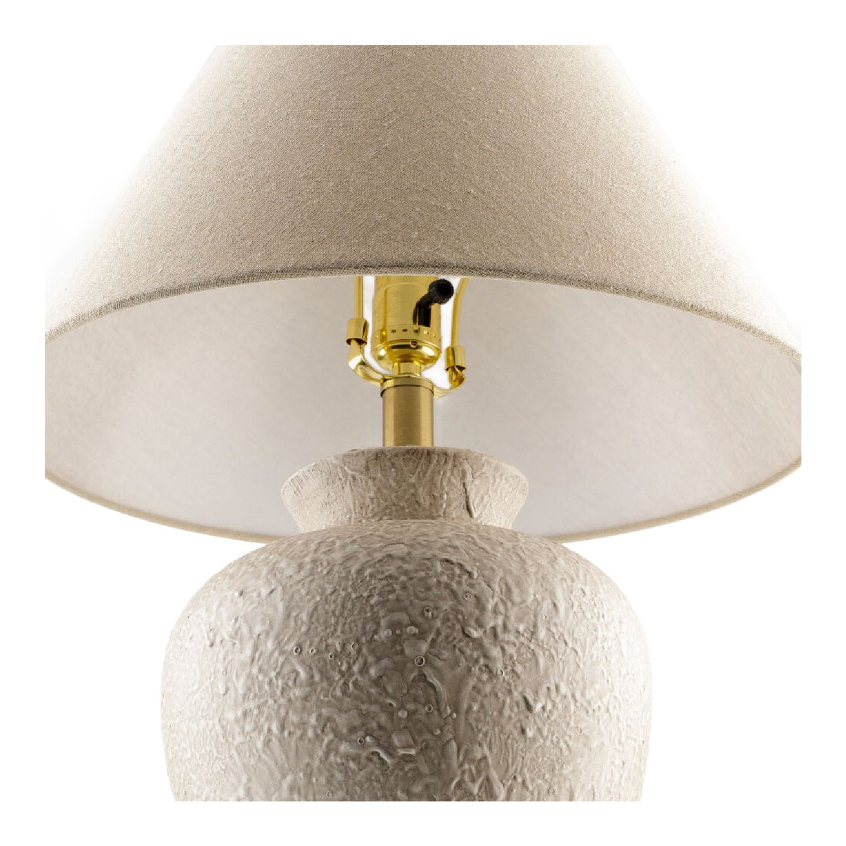 Modern European furniture - Textured Ceramic Accent Table Lamp - www.oroa.com