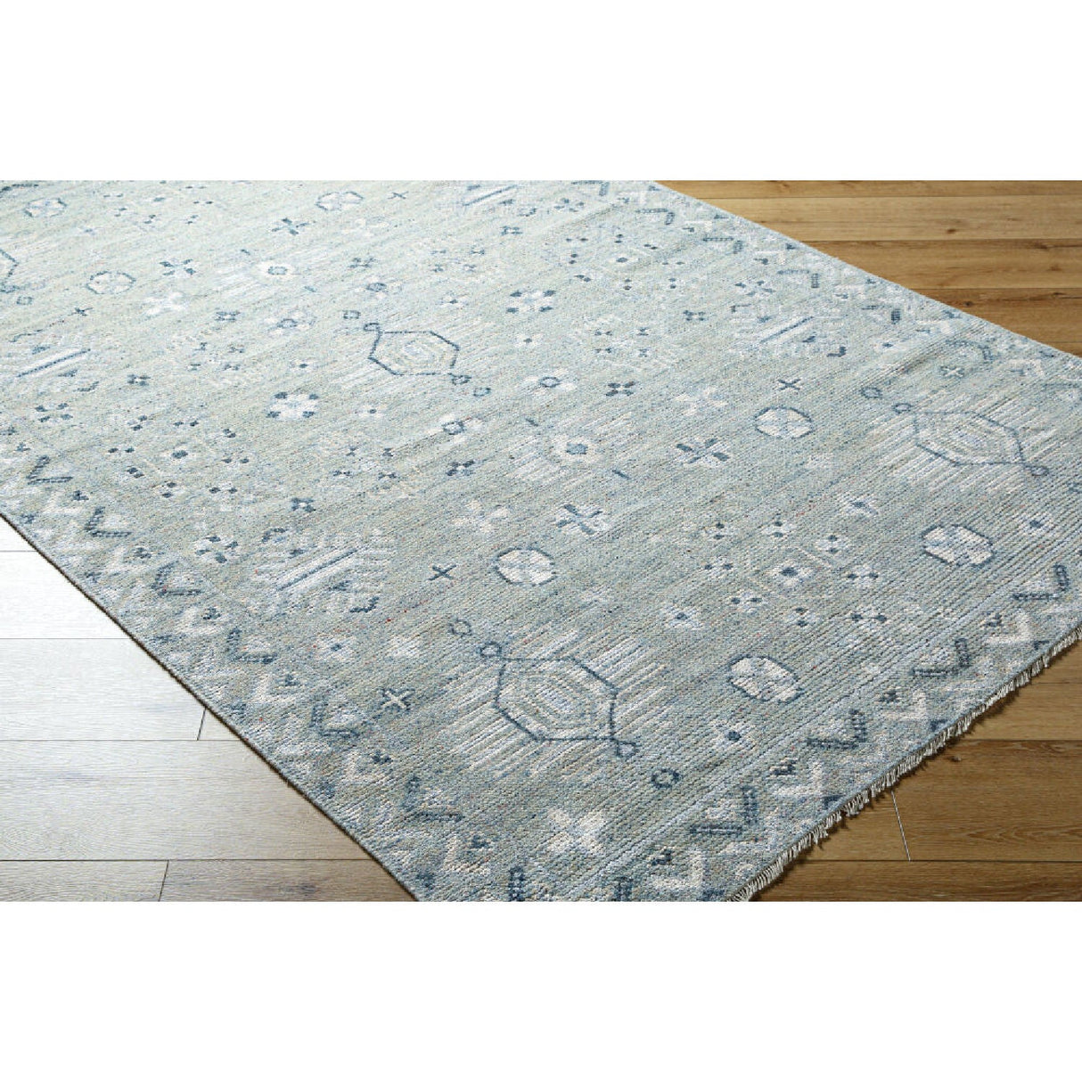 Modern furniture - Patterned Wool Viscose Carpet - www.oroa.com