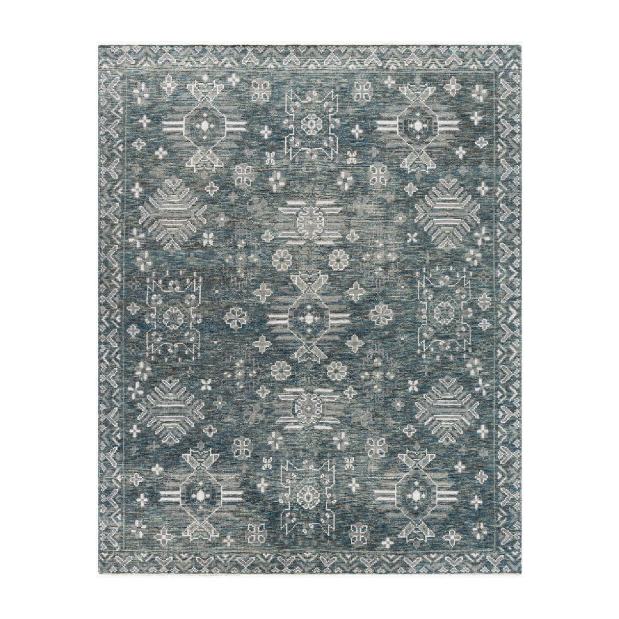 Modern furniture - Patterned Wool Viscose Carpet - www.oroa.com