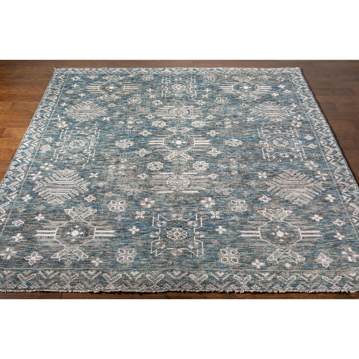Modern furniture - Patterned Wool Viscose Carpet - www.oroa.com