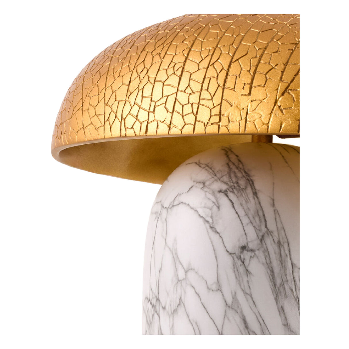 Gold Crackled Shade Table Lamp | Oroa.com