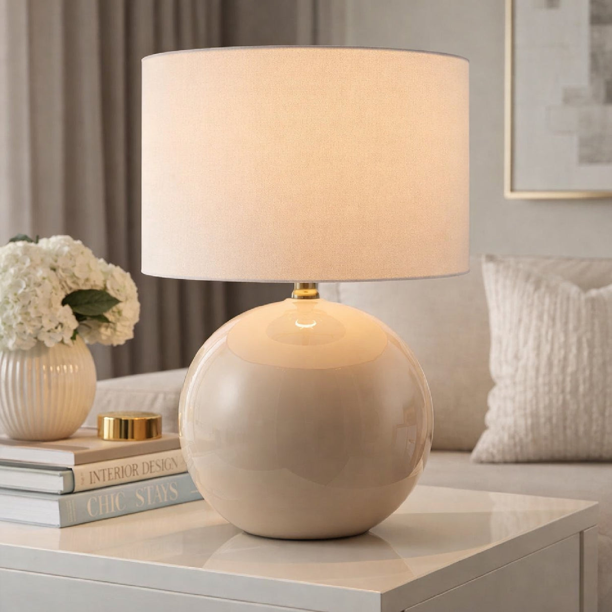 Modern European furniture - Jute Accent Table Lamp - www.oroa.com